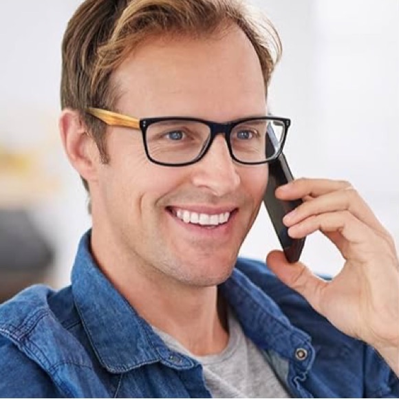 NEW! 5 Pack Reading Glasses Blue Light Block Wood Grain Magnifying Strength+1.00 - Picture 8 of 11